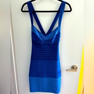 Like new bodycon blue ombre dress